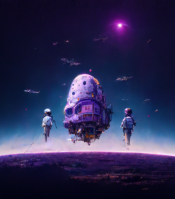 NFT Space Art